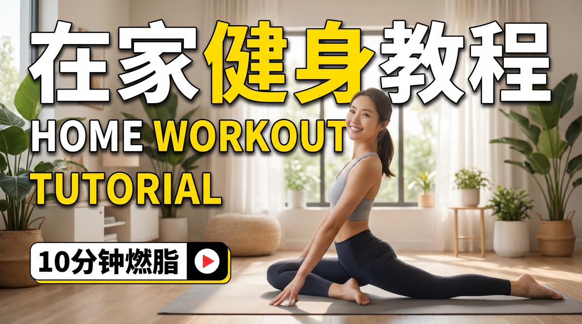 91网健身视频教程 - 居家燃脂训练视频